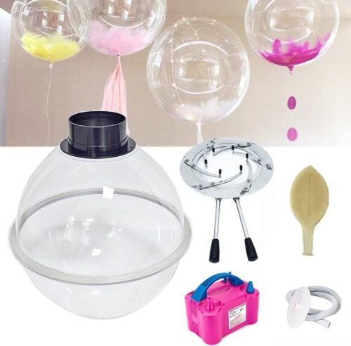 DOZPAL 35cm Balloon Filling Machine Professional Balloon Expander Stuffing Filling Balloon Packaging Machine for Gifts Decoration Wedding Party Christmas